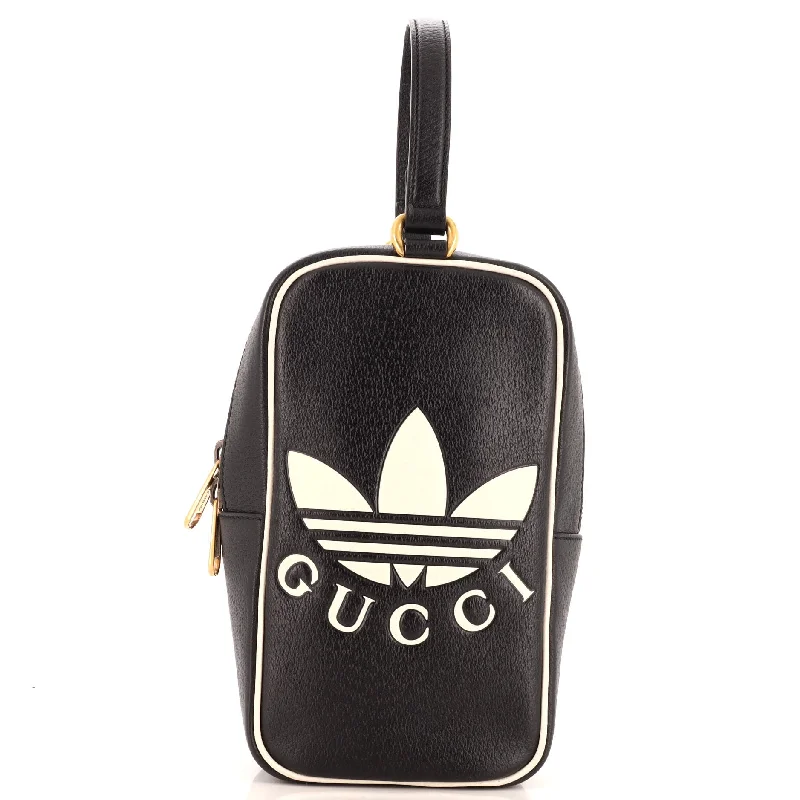 x adidas Top Handle Bag Leather Mini