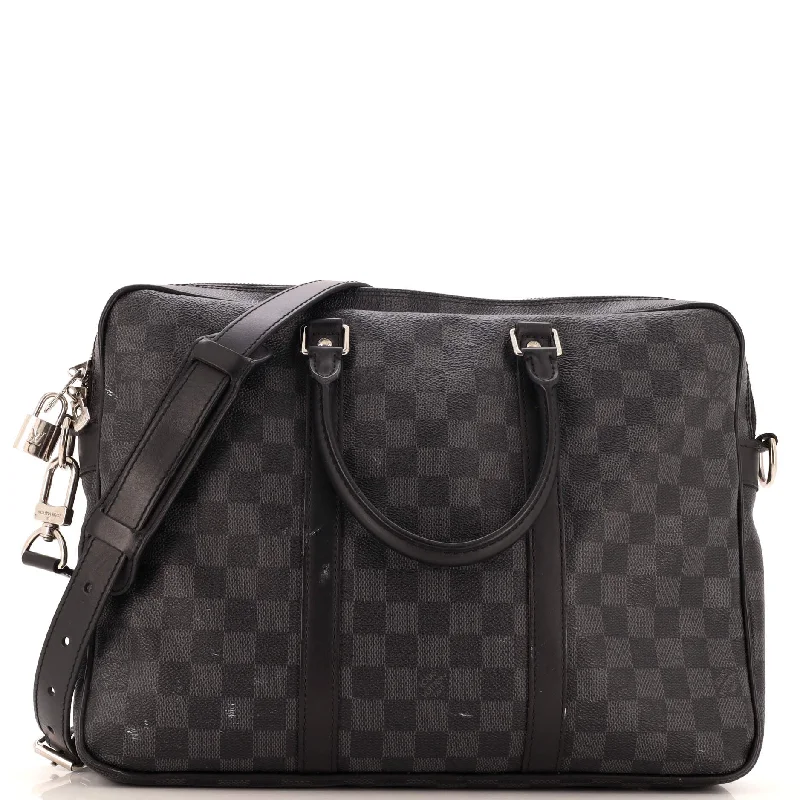 Icare NM Laptop Bag Damier Graphite