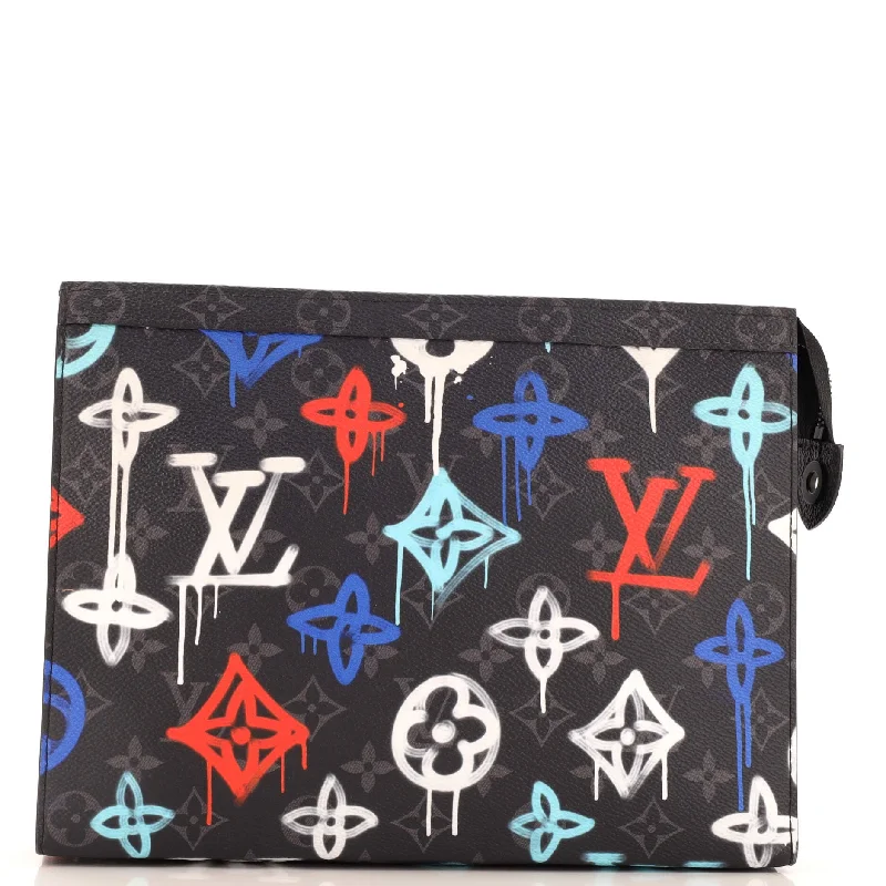 Pochette Voyage Graffiti Monogram Eclipse Canvas MM